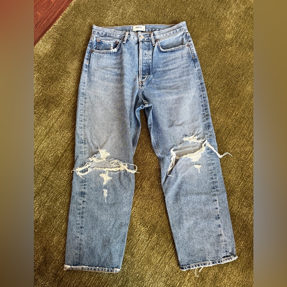 AGOLDE 90’s Crop in Suspend Wash